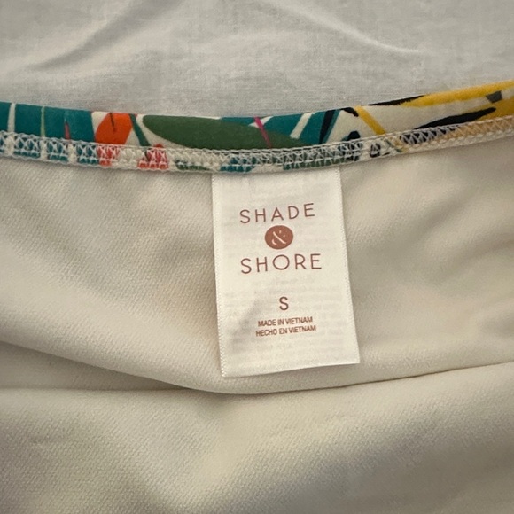 Shade & Shore Tropical High-Waist Bikini Bottom - Picture 2 of 4